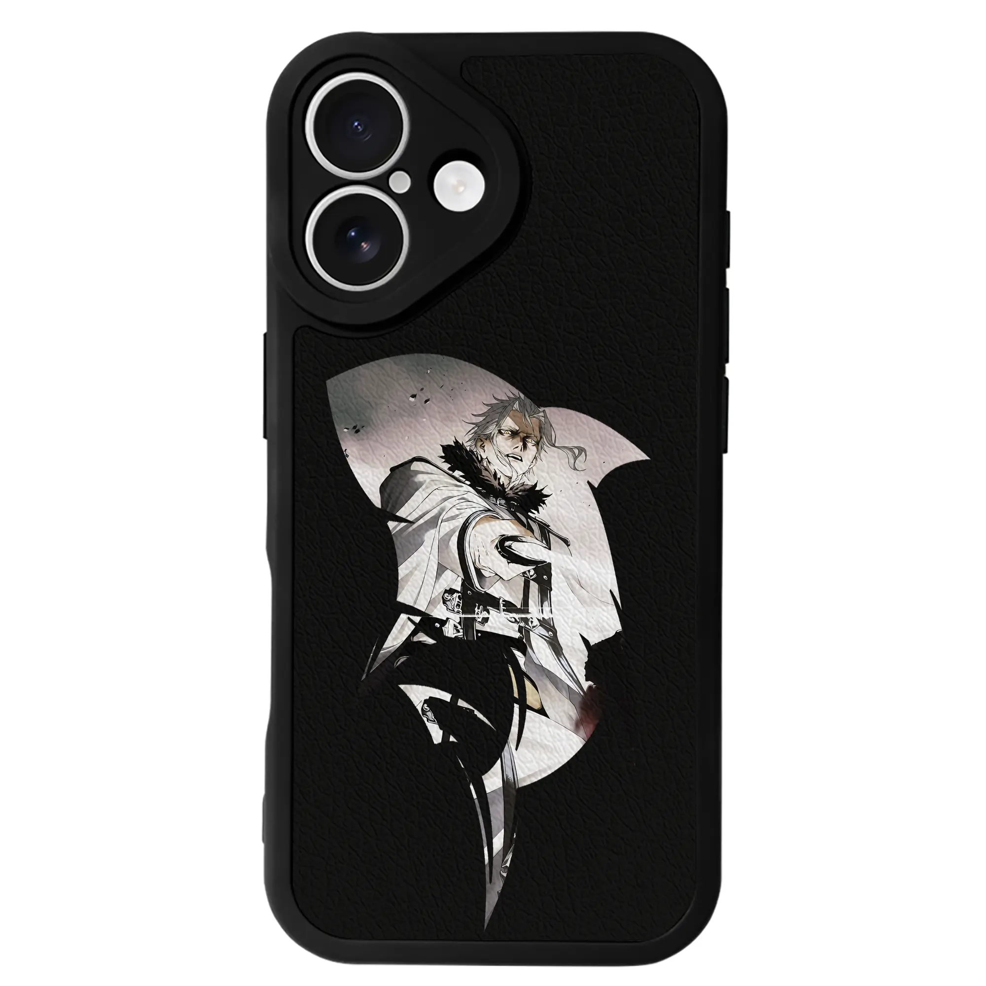 無職転生 グッズ,オルステッド - IPhone 16シリーズ対応 ・ シリコンスマホケース ・ レザー調 ・ 高精度フィット ・ 耐衝撃 ・ ワイヤレス充電対応 ・ 精密カット